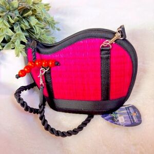 Lovely Saraye Basket For Cambodia Hot Pink Purse
